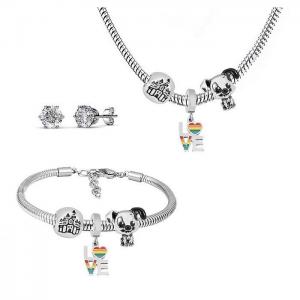 SS Jewelry Set(Most Women) - KS142935-PA