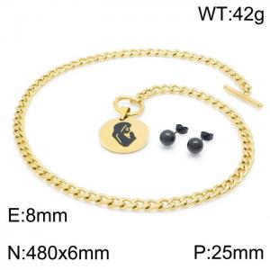 SS Jewelry Set(Most Women) - KS143061-TJG