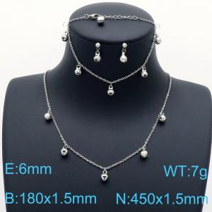 SS Jewelry Set(Most Women) - KS143106-HR