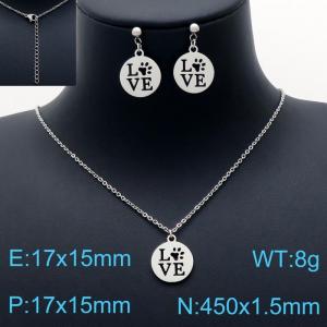 SS Jewelry Set(Most Women) - KS143438-Z