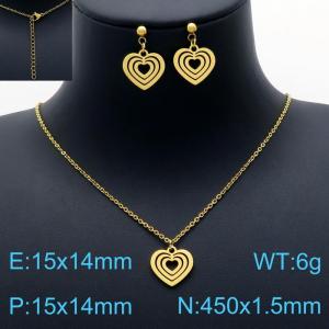 SS Jewelry Set(Most Women) - KS143443-Z