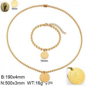 SS Jewelry Set(Most Women) - KS143639-Z