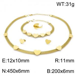 SS Jewelry Set(Most Women) - KS143683-LX