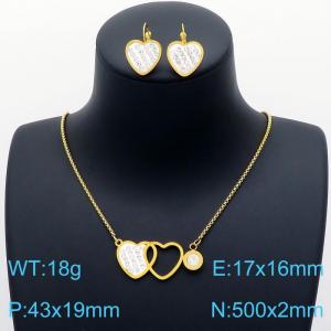 SS Jewelry Set(Most Women) - KS143721-XL