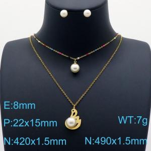 SS Jewelry Set(Most Women) - KS143726-GG