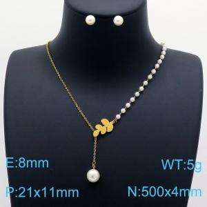 SS Jewelry Set(Most Women) - KS143734-GG