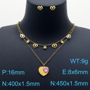 SS Jewelry Set(Most Women) - KS143738-GG