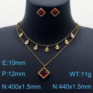 SS Jewelry Set(Most Women) - KS143739-GG