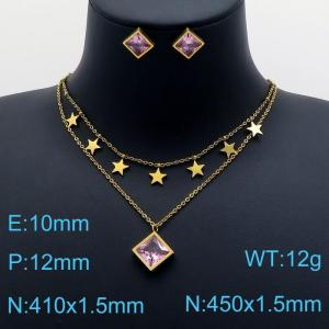 SS Jewelry Set(Most Women) - KS143748-GG