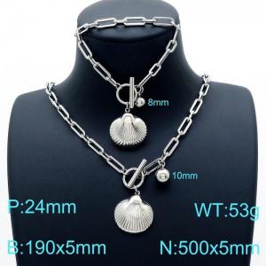 SS Jewelry Set(Most Women) - KS144101-Z