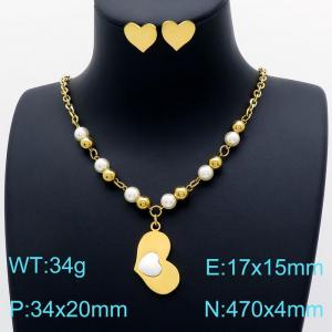 SS Jewelry Set(Most Women) - KS144107-BH