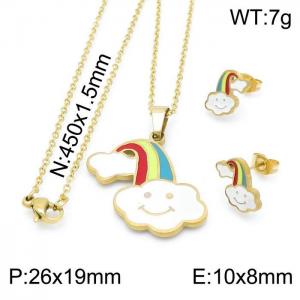 SS Jewelry Set(Most Women) - KS164261-HI