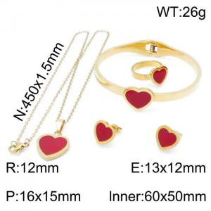 SS Jewelry Set(Most Women) - KS164308-HJ