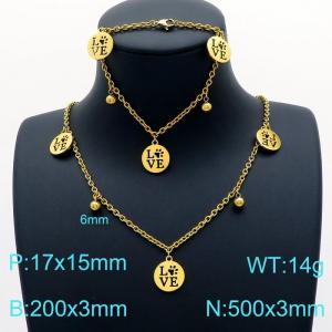 SS Jewelry Set(Most Women) - KS164332-Z