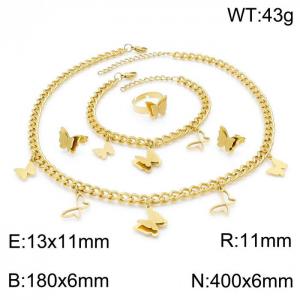 SS Jewelry Set(Most Women) - KS164442-LX