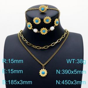 SS Jewelry Set(Most Women) - KS164447-LX