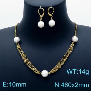 SS Jewelry Set(Most Women) - KS164452-DL