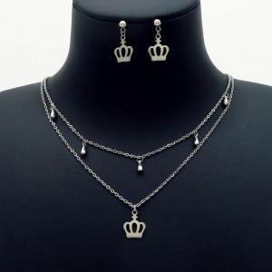 SS Jewelry Set(Most Women) - KS184815-HR