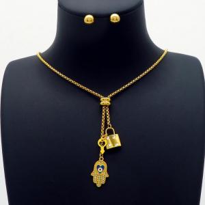 SS Jewelry Set(Most Women) - KS185135-KD