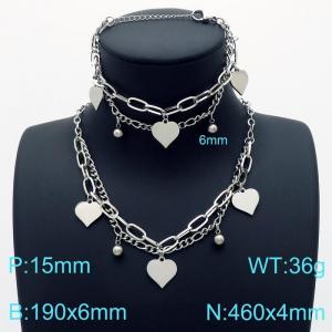 SS Jewelry Set(Most Women) - KS188054-Z