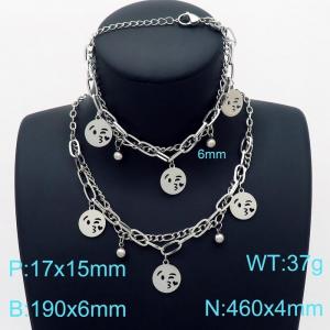 SS Jewelry Set(Most Women) - KS188056-Z