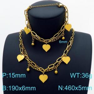 SS Jewelry Set(Most Women) - KS188064-Z