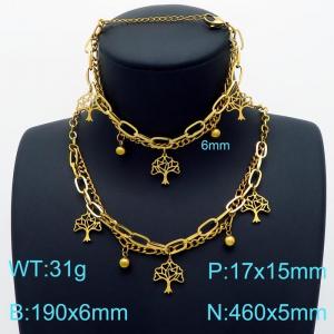 SS Jewelry Set(Most Women) - KS188068-Z