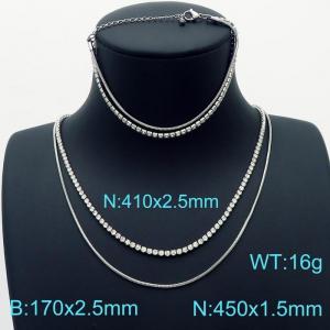 SS Jewelry Set(Most Women) - KS188259-Z