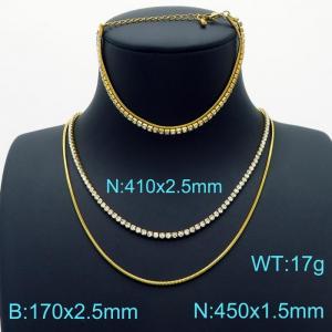 SS Jewelry Set(Most Women) - KS188260-Z