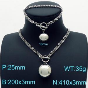 SS Jewelry Set(Most Women) - KS188308-Z