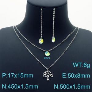 SS Jewelry Set(Most Women) - KS188327-Z