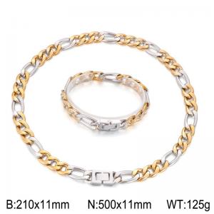 SS Jewelry Set(Most Men) - KS188785-Z