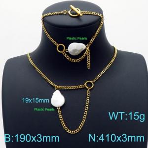 SS Jewelry Set(Most Women) - KS189767-Z