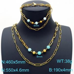 SS Jewelry Set(Most Women) - KS189783-Z