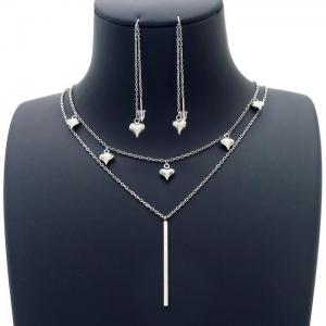 SS Jewelry Set(Most Women) - KS190062-HR