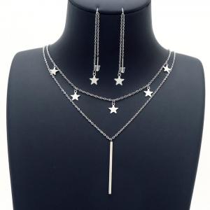 SS Jewelry Set(Most Women) - KS190087-HR