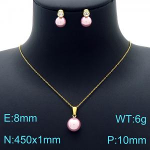 SS Jewelry Set(Most Women) - KS190100-Z