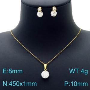 SS Jewelry Set(Most Women) - KS190106-Z