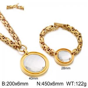 SS Jewelry Set(Most Women) - KS190116-Z