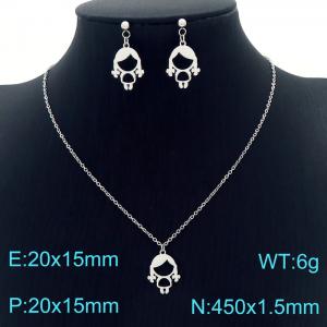 SS Jewelry Set(Most Women) - KS190457-Z