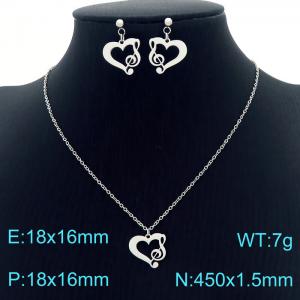 SS Jewelry Set(Most Women) - KS190469-Z