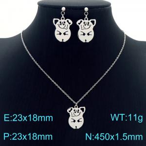 SS Jewelry Set(Most Women) - KS190479-Z