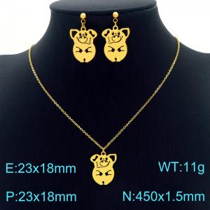 SS Jewelry Set(Most Women) - KS190480-Z