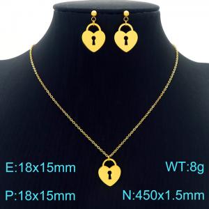 SS Jewelry Set(Most Women) - KS190482-Z