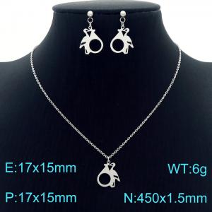 SS Jewelry Set(Most Women) - KS190495-Z