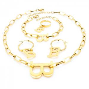 SS Jewelry Set(Most Women) - KS190703-LX