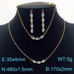 SS Jewelry Set(Most Women) - KS190915-Z