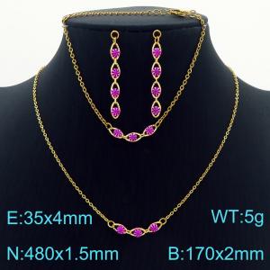 SS Jewelry Set(Most Women) - KS190918-Z