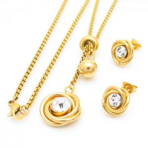 SS Jewelry Set(Most Women) - KS191034-HR