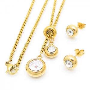 SS Jewelry Set(Most Women) - KS191038-HR